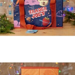 Kids Toy Bag - Blue and Orange